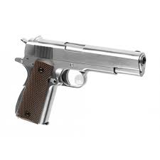 It was designed by famous . Softair Pistole We M1911 Full Metal V3 Gbb Silver 145 99