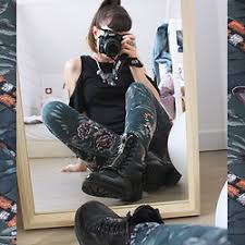 Angry itch boots 10 hole black leather combat boots buckle army ranger steel toe. Rangers Lookbook