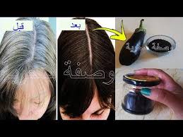 ب بادنجانة واحدة والبدور السوداء تخلصي من شيب الشعر حتى لو كان شعرك كله أبيض من الإستعمال الأول Youtube Hair Straightener Beauty Hair