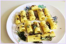Khandvi Recipe How To Make Khandvi Gujarati Khandvi Recipe Recipe Khandvi Recipe Recipes Cooking Recipes