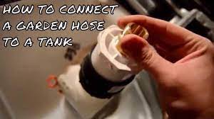 Maybe you would like to learn more about one of these? How To Connect A Garden Hose To Water Tank Youtube