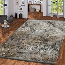 Designer teppich royal gold in beige my707. Teppich Orientalisch Antik Anthrazit Grau Gold Teppichmax