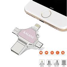 Kaleni Usb Flash Drives 32gb Thumb Drive Usb 3 0 Memory Stick External Storage Expansion For Iphone Ipad Ipod Ios Android Pc New Macbook With Extended Lightning Usb Type C Otg Pen Jump Drive Adapter