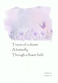 Haiku poems aren't ordinary poems. Through A Flower Field Chiyo Ni 1703 1775 Haiku Poems Haiku Poetry Japanese Poetry