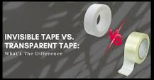 Invisible Tape Vs. Transparent Tape: What's The Difference ...