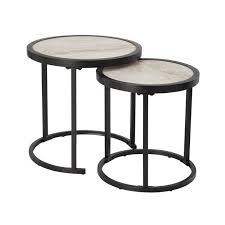 Better Homes Gardens River Oaks 2 Piece Nesting Side Tables Walmart Com In 2020 Side Table Better Homes Gardens Better Homes