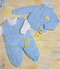 Baby Dk 8ply Light Worsted Dungarees Plain And Cabled Jumpers Sizes 16 To 20 Ins Pdf Of Vintage Knitting Pattern Instant Download Triko Orgu Modelleri Bebek Elbise Modelleri