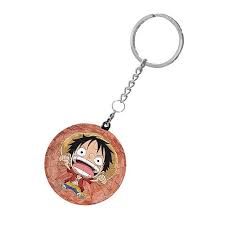 3d Mini Puzzle Ball Keychain One Piece Luffy One Piece Luffy Keychain Mini