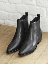 Chelsea boots für damen in größe 37,5 online auf about you entdecken und versandkostenfrei bestellen. Cyrillus Damen Chelsea Boots Aus Leder In Schwarz
