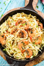 Then place in bowl with melted butter. Shrimp Alfredo Pasta Recipe Homemade Alfredo Sauce With Fettucini