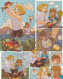 Salmon meuniere recipe zelda breath of the wild. Art Log Let S Cook Salmon Meuniere