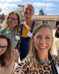 Such a blast spending time with critique buddies @sashamayer.draws  @gelakalaitzidis, new buddies @jessburbankstudios @amydishes and editor  extraordinaire Andrea Welch! Thank you @scbwicencal for a fun and  informative day.