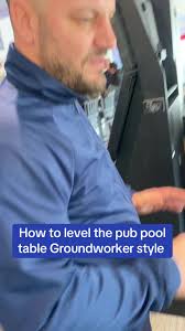 Leveling the Pub Pool Table: Groundworker Style