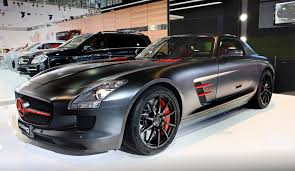 Special Edition Matte Black And Red Mercedes Sls Amg Mercedes Benz Sls Amg Mercedes Benz Sls Amg