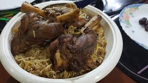 The foreshank comes from the front legs and is smaller than the hind shank, which comes from the back legs and is much meatier. Purrfect Bliss Ramadan Cooking Chef Ammar S Mandy Rice With Lamb Shank