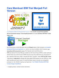 Mega4up aims to provide all internet users, without a necessity to register, to upload big files, store them or share them with their friends easily. Cara Membuat Idm Trial Menjadi Full Version