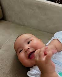 Watching you grow is the sweetest journey. Happy 7 months, Maria ♡