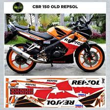 Rp 7.500.000 2018 dijual motor honda beat lengkap. Sticker Striping Variasi Motif Ori Honda Cbr 150 Thailand Cbr 150 Old Cbr 150 Cbu Cbr 150 Lama Shopee Indonesia