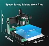 AnoleX CNC Router Machine 3030-Evo Max, All-Metal XYZ Axis Dual Steel  Linear Guides with 800W Trim Router - 110V