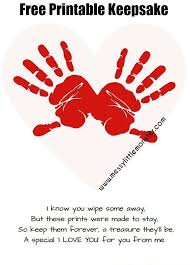 Handprint Poem An Adorable Handprint Heart Keepsake Valentines Day Poems Valentines Poems Valentine S Day Crafts For Kids