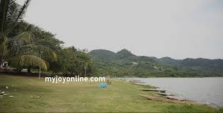Lake Bosomtwe drying up
