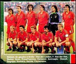Union royale belge des societes de football assocation (bélgica). Seleccion De Belgica Contra Portugal 06 09 1989 Equipo De Futbol Futbol Internacional Futbol
