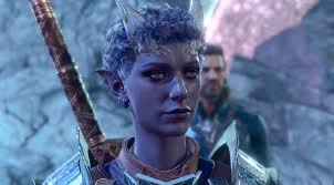 Fun times at the Creche with my new Tav, Hymn. (SPOILERS IN PICS) She's an  Oathbreaker Paladin. My little purple girl <3 She's going to romance Gale  (I swear) and I think