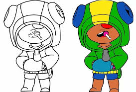 Learn the stats, play tips and damage values for leon from brawl stars! Leon Brawl Stars Coloring Pages Print For Free Wonder Day