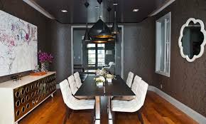 A black dining room color idea is perfect for pulling off an industrial aesthetic. 20 Gorgeous Black And White Dining Areas For Your Home Home Design Lover