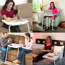 Rated 4.5 out of 5 stars. White Folding Table Coffee Table Sofa Side Table Tv Tray Snack Table Assembled Bed Table Folding Laptop Table Portable Breakfast Tray Desk For Home Bedroom Dorm Room Game Recreation Room Furniture