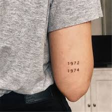 Wrist Birth Year Tattoo Designs 45 Meaningful Words And Numbers Tattoo Designs You Would Love To Try Page 8 Of 45 Handwriting Tattoos Tattoos Elbow Tattoos