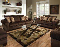 Godiva Chocolate Brown Sofa And Loveseat Set Brown Living Room Decor Jewel Living Room Sofa And Loveseat Set