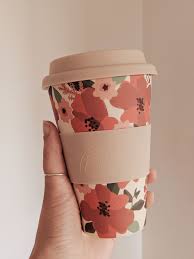 I found that the old lids stained from my coffee but the new black design is much better :) anonymous. Floral Cafe Yo Cups Best Eco Bamboo Reusable Cups By Mimi August Zero Waste For Coffee Lovers Coffee Cup Design Coffee To Go Reusable Cups