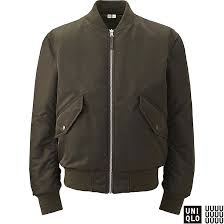 Men U Ma 1 Blouson Uniqlo Mens Outerwear Mens Outfits