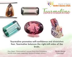 The Name Tourmaline Comes From The Sinhalese Words Tura Mali Which Mean Stone Of Mixed Col Crystal Healing Stones Tourmaline Meaning Birthstone Infographic