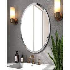 Shop for bronze vanity mirror light online at target. Latitude Run Annabellee Beveled Frameless Bathroom Vanity Mirror Reviews Wayfair