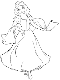 Disney Princess Snow White Coloring Page Disney Princess Coloring Pages Princess Coloring Pages Snow White Coloring Pages