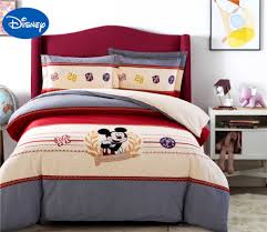 Upc 032281213275 is associated with product mickey mouse clubhouse twin comforter set, find 032281213275 barcode image, product images, upc 032281213275 related product info and online shopping info. Mickey Mouse Bedding Set Children S Bed Duvet Covers Disney Cartoon Applique Embroidery Cotton Single Twin Queen Beige Red Color Bed Duvet Covers Mickey Mouse Bedding Setsbedding Set Aliexpress