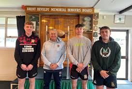 RFU CEO Bill Sweeney catches up with 3 St. Austell lads in New Zealand