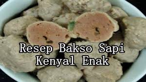 Jul 01, 2021 · bakso ayam tak kalah enak dengan bakso sapi. Cara Membuat Bakso Sapi Resep Bakso Sapi Kenyal Enak Youtube