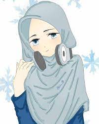 Maybe you would like to learn more about one of these? Anime Muslimah Headphone Cuties Anime