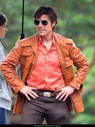 Tom Cruise Leather Jacket In American Made Leather Jacket Brown Leather Jacket Tom Cruise
