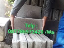 Sebaiknya ketika pemasangan batako hitam ini lubang nya juga di isi penuh dengan adukan semen. Batako Press Harga Pabrik Tangerang Jualo