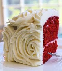 Redvelvetcake Weddingcake Cake Cake Roses Nourriture Alimentation