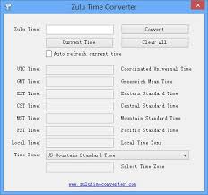 Abiding Converting To Zulu Time Military Conversion Table