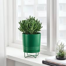 Ikea Granatapple Ubertopf Mit Stativ Drinnen Draussen Dunkelgrun Ubertopf Blumentopfe Fur Draussen Drinnen