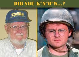 Radar, as a character, was inspired by Don Shaffer, who served with Dr.  Richard Hornberger. Hornberger, under the pseudonym Richard Hooker, wrote  M*A*S*H, the book, which spawned both the movie and the