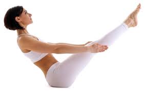 This pose also helps to boost your focus and concentration, improves digestion and tones your whole body. Navasana Boat Pose