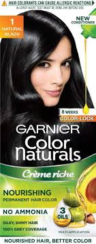 Dyeing your hair is only a few clicks away! Buy Garnier Color Naturals Natural Black Hair Color 70 Ml Features Price Reviews Online In India Justdial