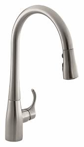 Kitchen sink american standard stainless steel kitchen sinks. Kohler Stainless Steel Gooseneck Pull Out Kitchen Sink Faucet Manual Faucet Activation 1 5 Gpm 493j35 K 596 Vs Grainger